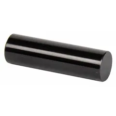 Steel plug and pin gauge with black oxide finish, 0.5820 in diameter, Class ZZ tolerance of 0.00020 in, and surface finish 10 microinch or better. Used as a no-go inspection tool to verify that hole diameters do not exceed maximum allowable size in quality control applications. Includes Certificate of Accuracy with NIST Traceability.