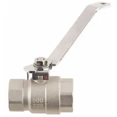 On/off valve with lever for controlling water flow in Bradley shower systems. Compatible with Bradley series fixtures and replaces part S19-130A. Suitable for commercial and institutional shower applications.
