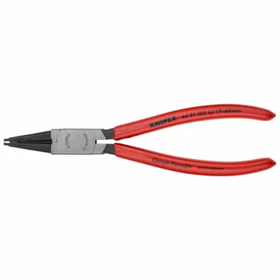 KNIPEX Retaining Ring Plier: Internal, For 19 mm to 60 mm Bore Dia, 0.071 in Tip Dia - Internal Retaining-Ring Pliers