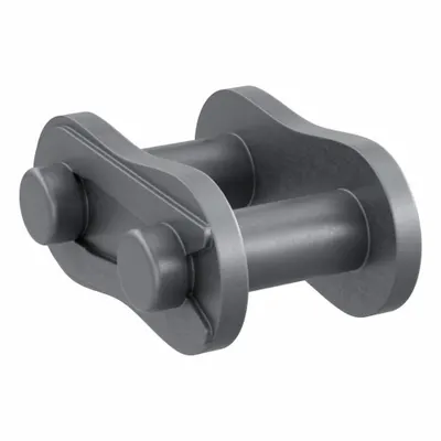 TSUBAKI Connecting Link: For Coated Roller Chains, 35, Single Strand, 3/8 in Pitch - Connecting Links for ANSI Standard Chains