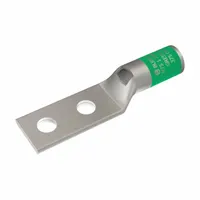 Compression Lug: For 1 AWG, Stranded Wire, 3/8 in Stud Size, Std, Copper Barrel (MPN YA1CL2TC38)