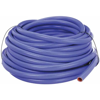 FLEXTECH Heater Hose: 3/4 in Hose Inside Dia., 100 ft Hose Lg, Blue, Silicone - Silicone SAE J20R3 Heater Hoses