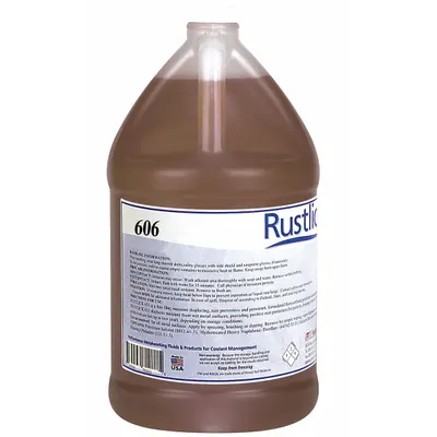 RUSTLICK 606 Corrosion Inhibitor, Wet Lubricant Film, 1 gal, 160°F Max Temp - RUSTLICK Corrosion Inhibitor