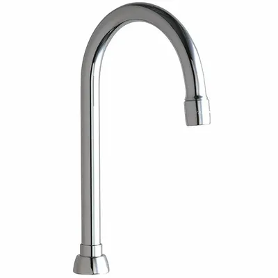CHICAGO FAUCETS GN2AE3JKABCP Arc Swivel Gooseneck Spout - Gooseneck Faucet Spouts