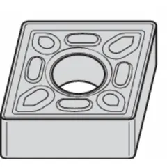 Diamond indexable turning insert for precision turning operations on hard materials. Available in CNMG4324P and CNMG1204084P configurations. Provides wear resistance and surface finish in machining applications.