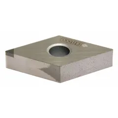 This diamond indexable turning insert is designed for precision turning operations on hard or abrasive materials. It provides high wear resistance and surface finish in machining applications. The insert is available in models NU-DNMA432 and NU-DNMA150408.
