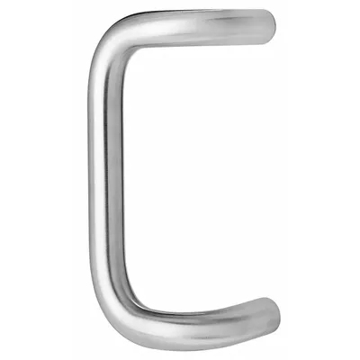 ROCKWOOD Pull Handle: 1 in Wd, 10 in Ht - Offset Door Pulls