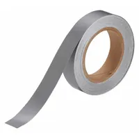 Banding Tape: Gray, 1 in Wd, 90 ft Roll Lg, Vinyl, 1 in Roll Wd, 1,080 in Lg (MPN 36307)