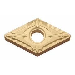 This diamond indexable turning insert is designed for precision machining of non-ferrous materials, composites, and abrasive alloys. It delivers superior surface finish and extended tool life in CNC lathe operations. The DNMG geometry provides high wear resistance and thermal stability for general turning applications.