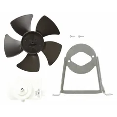Genuine OEM condenser fan motor assembly for refrigerators and freezers. Circulates air across condenser coils to dissipate heat, supporting efficient cooling. Manufacturer part number W10181323.