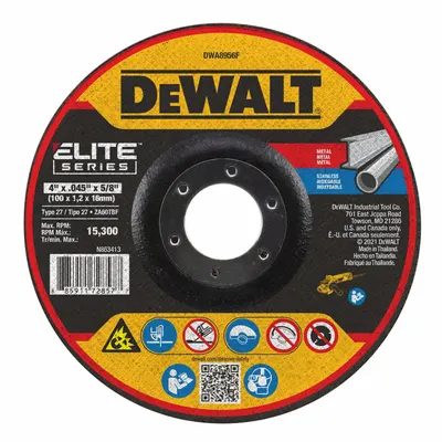 DEWALT Elite High-Performance Cut-Off Wheel - High-Performance Cut-Off Wheels for Carbon & Stainless Steel