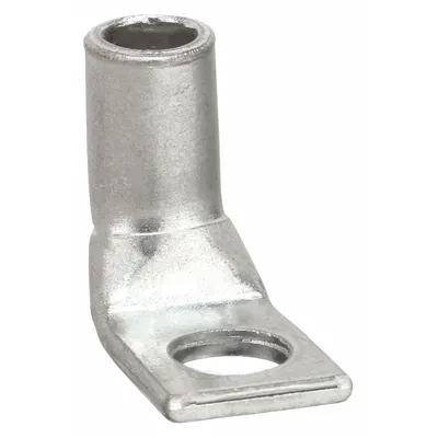 THOMAS & BETTS Compression Lug: 1/4 in Stud Size, 6 AWG For Wire Sizes, Stranded Wire Type - One-Hole Compression Lugs