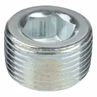 USA INDUSTRIALS Plug: Plug, 150 psi @ 72°F, 1/2 in, NPT Threaded, Malleable Iron (MPN ZUSA-PF-23256)