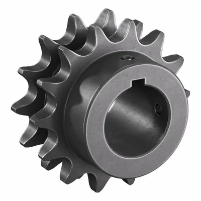 TRITAN Roller Chain Sprocket: 50-2, For 5/8 in Chain Pitch, 1 1/4 in Bore Dia - Size 50-2 Fixed-Bore Roller Chain Sprockets