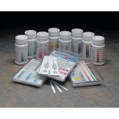 INDUSTRIAL TEST SYSTEMS Test Strips: Total Chlorine, 0 to 80 ppm Total Chlorine, Strip - Single-Parameter Test Strips