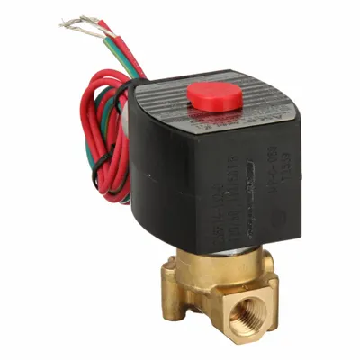 REDHAT Solenoid Valve: 2-Way, Normally Closed, 1/4 in Pipe Size, 110V AC/120V AC - 2-Way/2-Position, Normally Closed Solenoid Valves