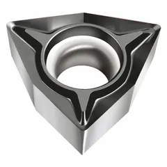 Trigon (W) indexable turning insert with WSM21 grade and FM2 chipbreaker geometry. Suitable for medium machining of steel and stainless steel in turning operations. Available in designations WCGT2(1.5)1-FM2 WSM21 and WCGT040204-FM2 WSM21.