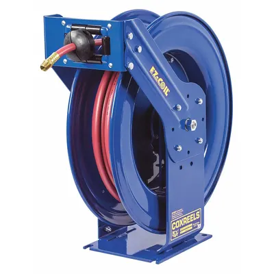 COXREELS EZ-THP-375 Truck-Mounted Controlled-Retraction Grease - Truck-Mounted Controlled-Retraction Grease Spring-Return Hose Reels