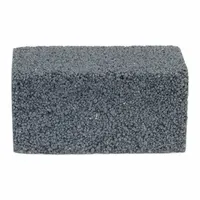 NORTON Plain Floor Rubbing Brick: Plain, 4" L x 2" W x 2" H, Silicon Carbide, 80 Grit (MPN 61463653295)