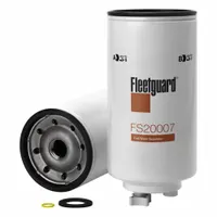 FLEETGUARD Automotive Fuel/Water Separator: Spin-On, 17 5/8 in Overall Lg, 4 1/4 in Outside Dia (MPN FS20007)