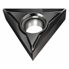 Triangle-shaped indexable turning inserts with three cutting edges for efficient material removal. Available in TCGT1.8(1.5)0.5-FN2 WNN10 and TCGT090202-FN2 WNN10 variants. The WNN10 grade is suited for finishing and general turning operations on metal workpieces.