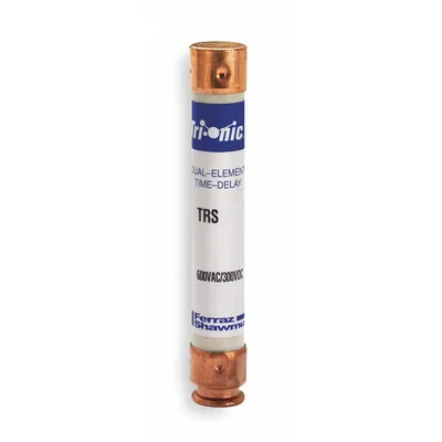 MERSEN Fuse: Class RK5, TRS-R Series, Time-Delay, 4.5 A, 600 V AC, 600 V DC - Time-Delay Cylindrical Fuses