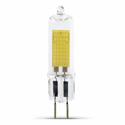 FEIT ELECTRIC Compact LED Bulb: LED, 2-Pin (GY6.35), T4, 120V AC, 3.5 W Watt - GY6.35 2-Pin Base Lamps