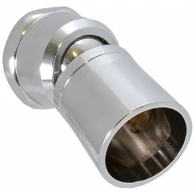 EZ-FLO Fixed Showerhead: 2 gpm Fixed Showerhead Flow Rate, Brass, Chrome Finish - Single-Pattern Fixed Showerheads