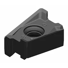 This specialty indexable milling insert is designed for heavy-duty machining of steel and cast iron. It supports high material removal rates in roughing and semi-finishing operations. The insert features a specific chipbreaker and grade for tough machining conditions.