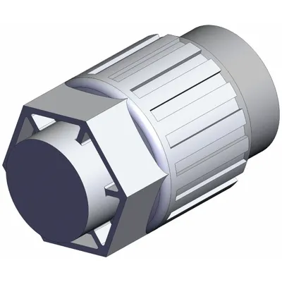 SMC LQ3-5P19-2 PFA Compression Plug, 3/4 in - PFA Compression Tube Fittings