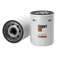 Cellulose media spin-on oil filter, 4 5/16 in overall height and 12 3/8 in overall length. Compatible with Compair vehicles. Interchanges with Baldwin B37. Used for removing contaminants from engine oil in industrial compressors and heavy equipment
