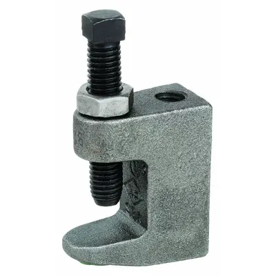 NVENT CADDY Beam Clamp: Cast Iron, 950 lb Load Capacity - C-Clamp Style Beam Clamps