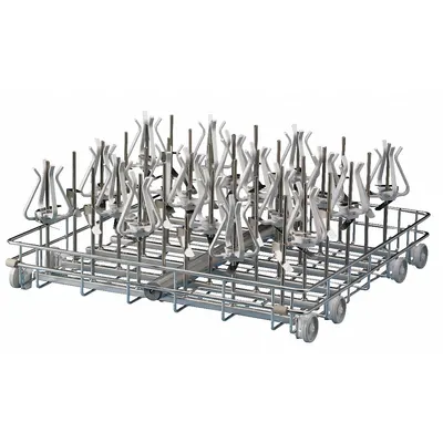 LABCONCO Lower Spindle Rack: Lower Spindle Rack, Racks, Stainless Steel - Glassware Washer Racks & Inserts