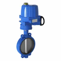 ABZ VALVES Butterfly Valve: For HVAC/Wastewater/Water Media, Ductile Iron, 120V AC, 4 in Pipe Size (MPN 5350036780)