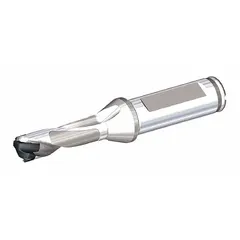 Modular drill tip for general drilling in metalworking and industrial manufacturing. Replaceable cutting edges reduce tool change downtime. Part number TDM0354R3SCF050.