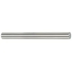 Class X No-Go (Minus) pin gauge with a diameter of 0.2873 in, tolerance of 0.00004 in, and 2 in length. Made of uncoated steel. Used to verify that hole diameters do not exceed the upper limit in precision machining and quality inspection.