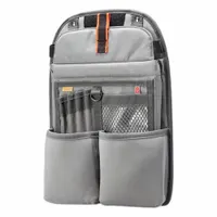 VETO PRO PAC Tool Bag Panel: 11 1/2 in W 15 1/2 in H, Polyester, Gray, Polyester (MPN Tech Pac MC Blackout Laptop Panel)