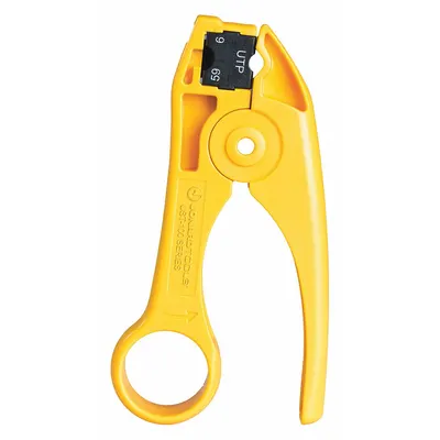 JONARD TOOLS Cable Stripper: 0.27 in to 0.27 in, RG-59/6/RG-6, For RG-59/RG-6 Cable Designation - Data & Coaxial Cable Strippers