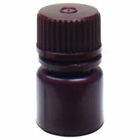 APPROVED VENDOR Reagent Bottle: HDPE, 0.27 fl oz, 8 mL, Amber, 20-415 mm Screw Closure Size, Unlined (MPN 33422)