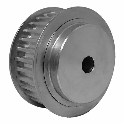 Dayton Timing Pulley: Trapezoidal, Plain, For T5 Timing Belt Section, For 16 mm Belt Wd - T5 Section Timing Belt Pulleys