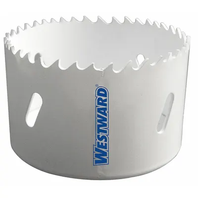 WESTWARD Hole Saw: 6 in Saw Dia., 4/6 Teeth per Inch, 1 1/2 in Max. Cutting Dp - Multi-Material-Cutting Hole Saws without Arbor