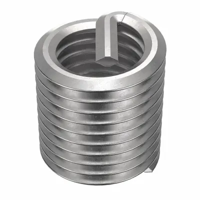 HELI-COIL Helical Insert: Tanged Tang Style, Screw-Locking, 5/16"-24 Thread Size - Screw-Locking Tanged Helical Inserts