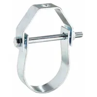 Clevis Hanger: Zinc-Plated Steel, For 2 1/2 in Pipe, For 1/2 in Threaded Rod, 1,350 lb Load Capacity (MPN 0500359583)