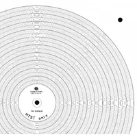 GRAPHIC CONTROLS Circular Paper Chart: Partlow, PW 00215401, 11.88 in Circular Chart Dia, 100 PK