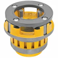 DEWALT Manual Threader Die Head: 12R, For 2 in Pipe, NPT, High Speed Steel, Right Hand (MPN DCE700200)