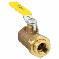 APOLLO Manual Two-Way Ball Valve: 3/4 in, Bronze, Straight, FNPT x FNPT, 600 psi Max. Pressure (CWP) (MPN 7030401)