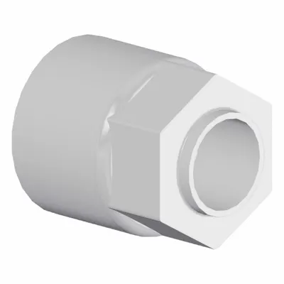 SMC High Purity Nut: 3/4 in OD Size, Compression - PFA Compression Tube Fittings