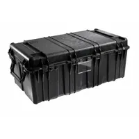 PELICAN Protective Case: 24 1/8 in x 47 5/8 in x 17 3/4 in Inside, No Foam, Black, No Wheels (MPN 0550-001-110)