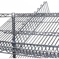 EAGLE GROUP Shelf Divider: 18 in x 1/32 in x 4 1/2 in, Steel (MPN M18Z)