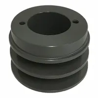 APPROVED VENDOR V-Belt Sheave: 2AK30H, 2 Groove, 3.05 in OD, Bushed Bore, H/QT, Cast Iron